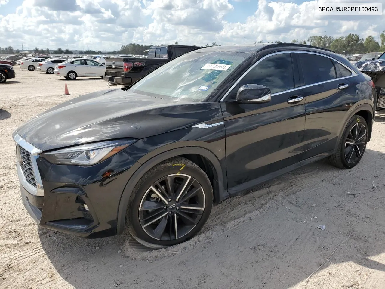 2023 Infiniti Qx55 Luxe VIN: 3PCAJ5JR0PF100493 Lot: 77749594