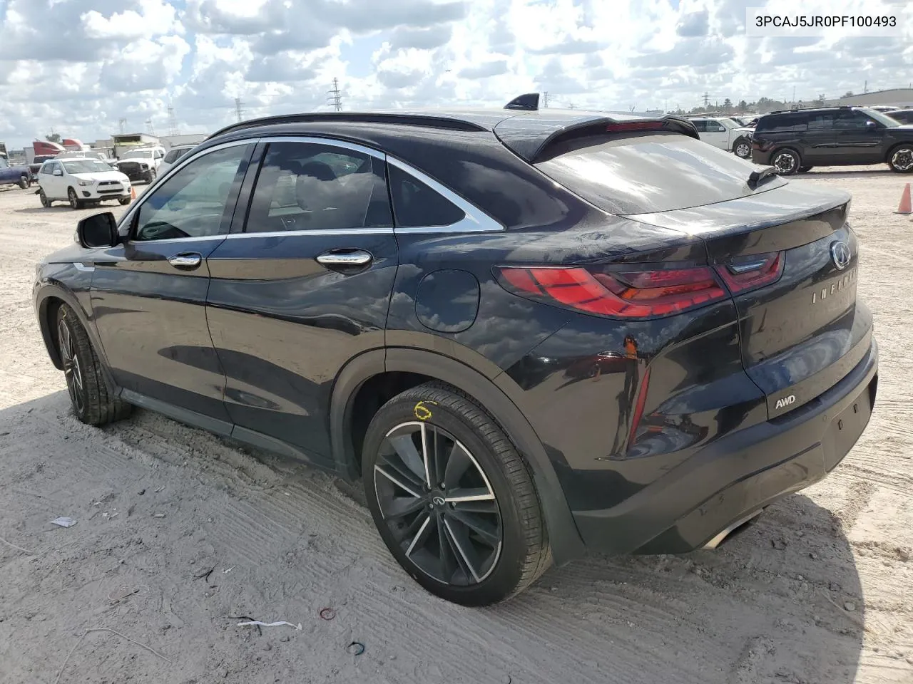 2023 Infiniti Qx55 Luxe VIN: 3PCAJ5JR0PF100493 Lot: 77749594