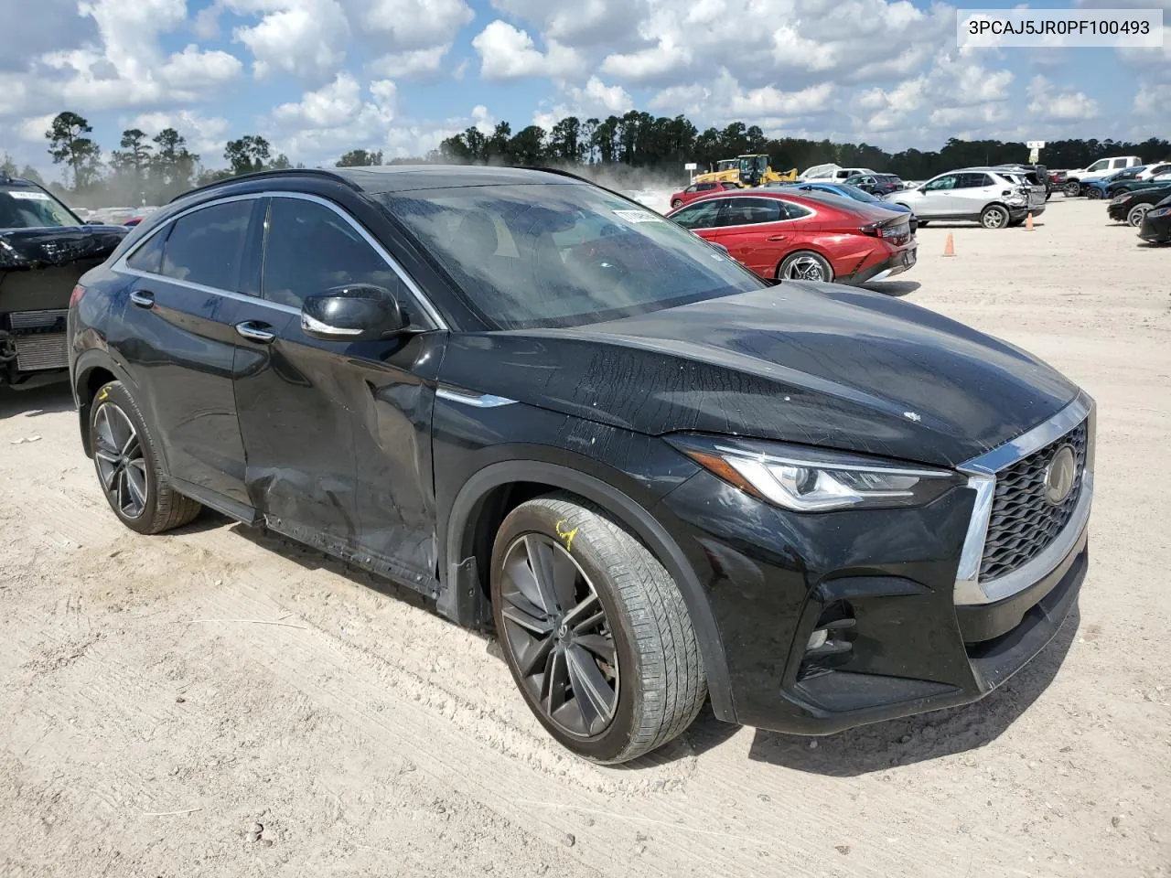 2023 Infiniti Qx55 Luxe VIN: 3PCAJ5JR0PF100493 Lot: 77749594