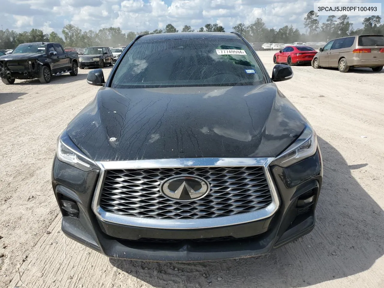 2023 Infiniti Qx55 Luxe VIN: 3PCAJ5JR0PF100493 Lot: 77749594