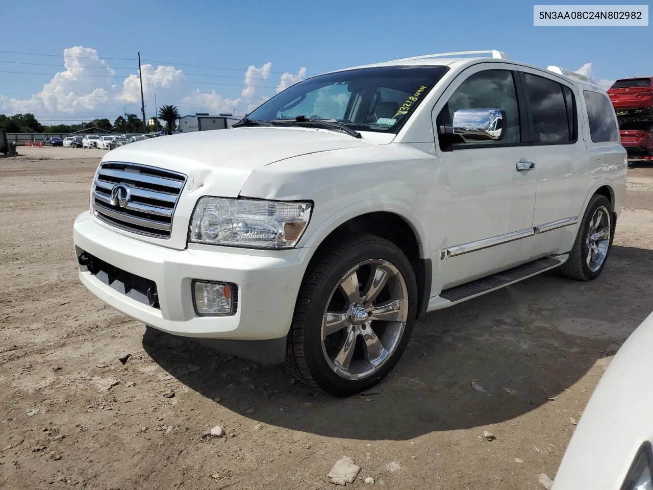 2004 Infiniti Qx56 VIN: 5N3AA08C24N802982 Lot: 73218444