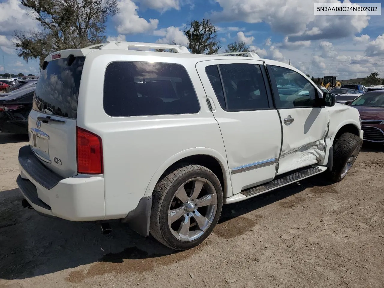 2004 Infiniti Qx56 VIN: 5N3AA08C24N802982 Lot: 73218444