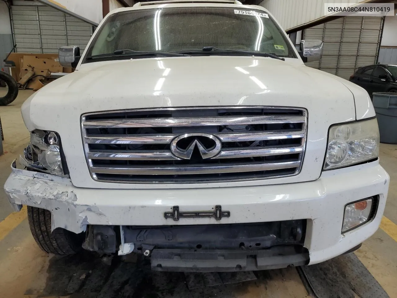 2004 Infiniti Qx56 VIN: 5N3AA08C44N810419 Lot: 75164274