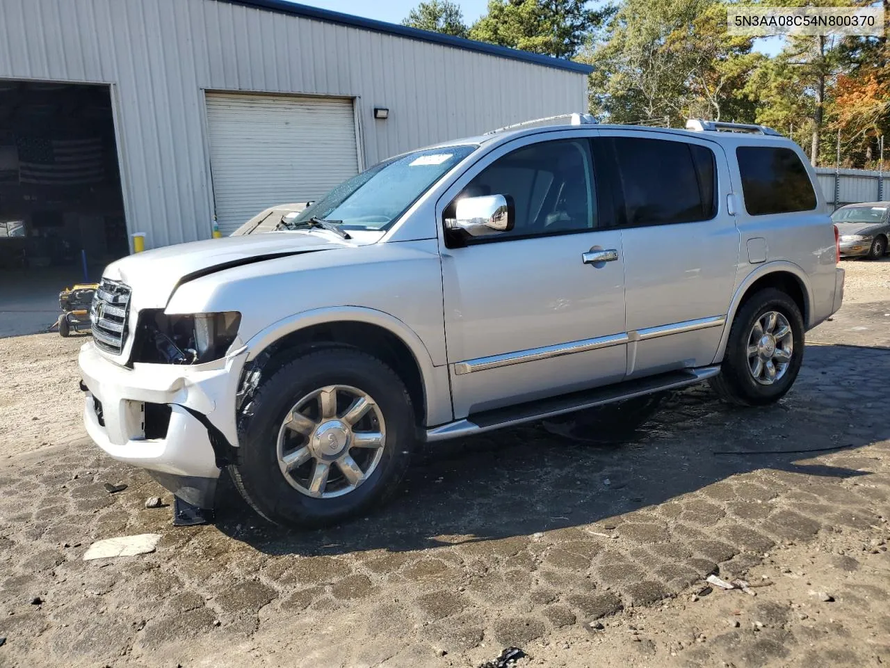 2004 Infiniti Qx56 VIN: 5N3AA08C54N800370 Lot: 76744704