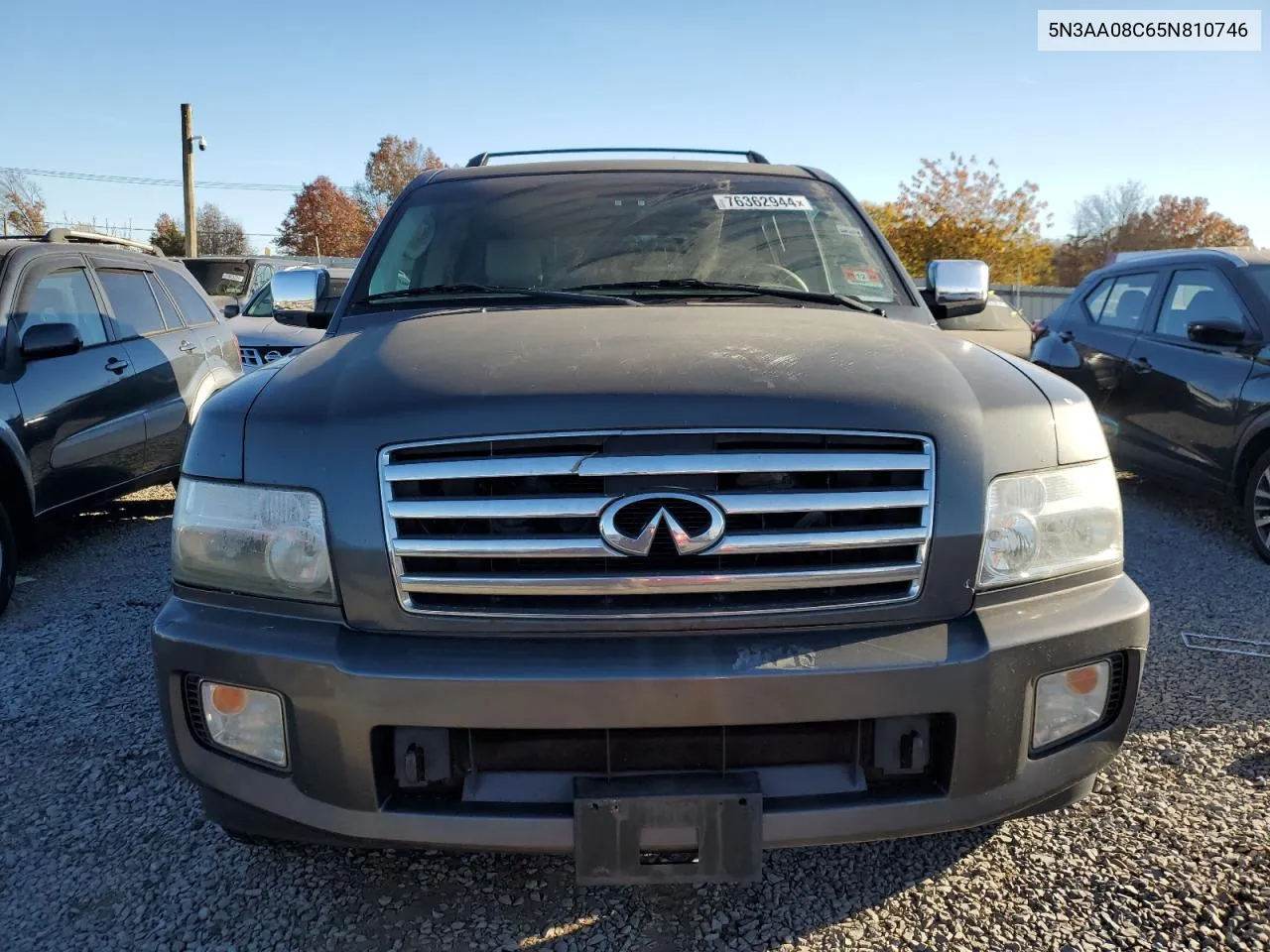 2005 Infiniti Qx56 VIN: 5N3AA08C65N810746 Lot: 76362944