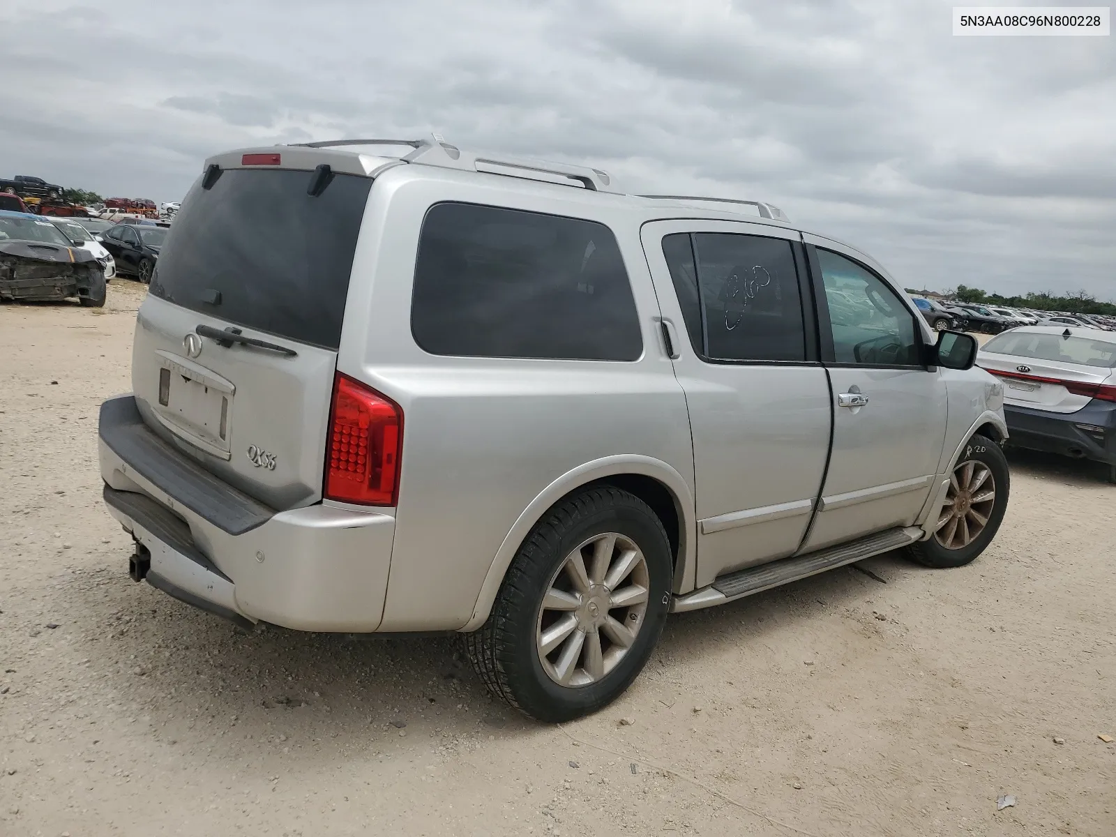 2006 Infiniti Qx56 VIN: 5N3AA08C96N800228 Lot: 51699304