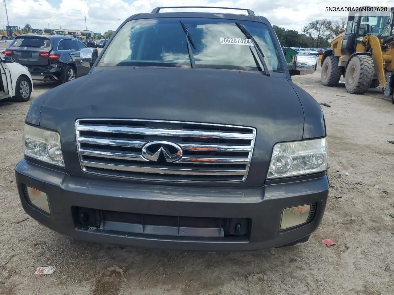 2006 Infiniti Qx56 VIN: 5N3AA08A26N807620 Lot: 66207424