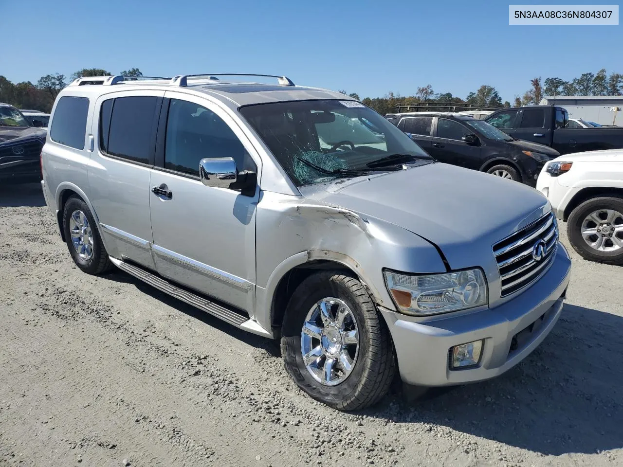 2006 Infiniti Qx56 VIN: 5N3AA08C36N804307 Lot: 76761344