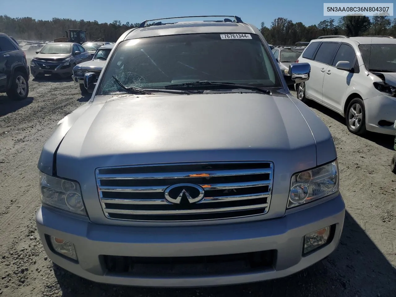 2006 Infiniti Qx56 VIN: 5N3AA08C36N804307 Lot: 76761344