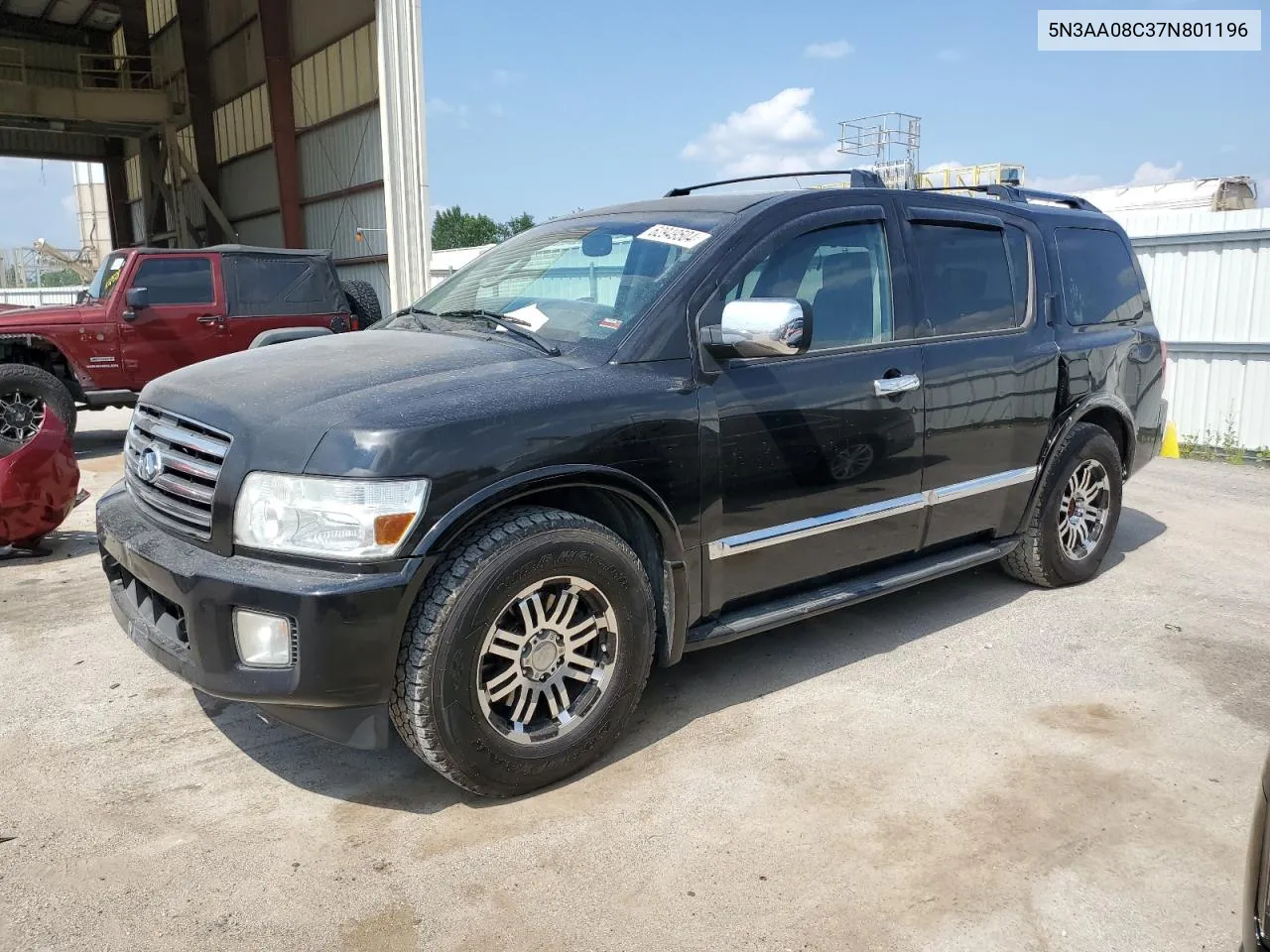 2007 Infiniti Qx56 VIN: 5N3AA08C37N801196 Lot: 62949504