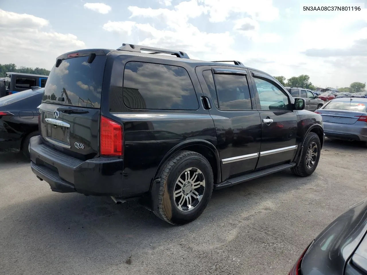 2007 Infiniti Qx56 VIN: 5N3AA08C37N801196 Lot: 62949504