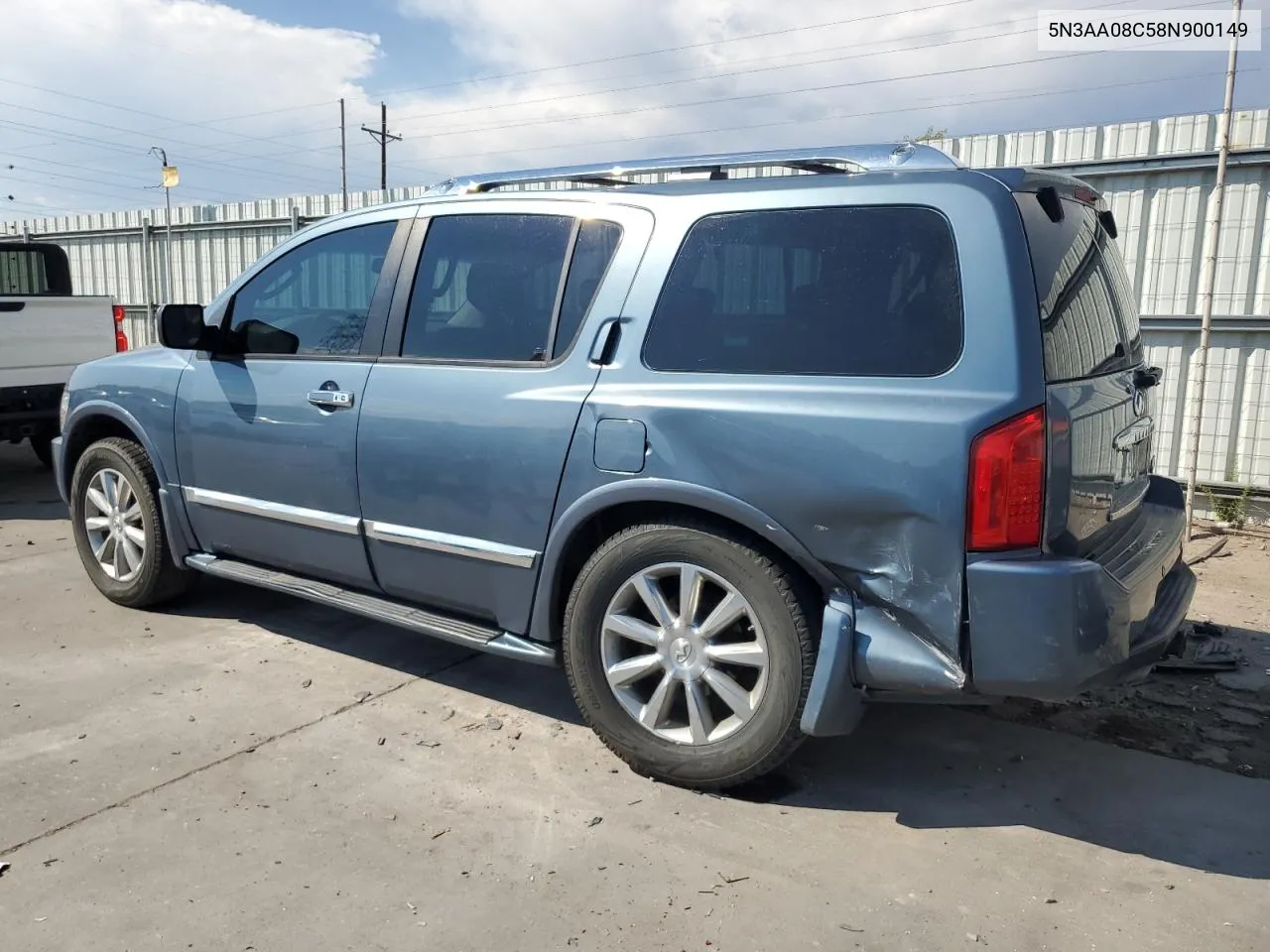 2008 Infiniti Qx56 VIN: 5N3AA08C58N900149 Lot: 74624314