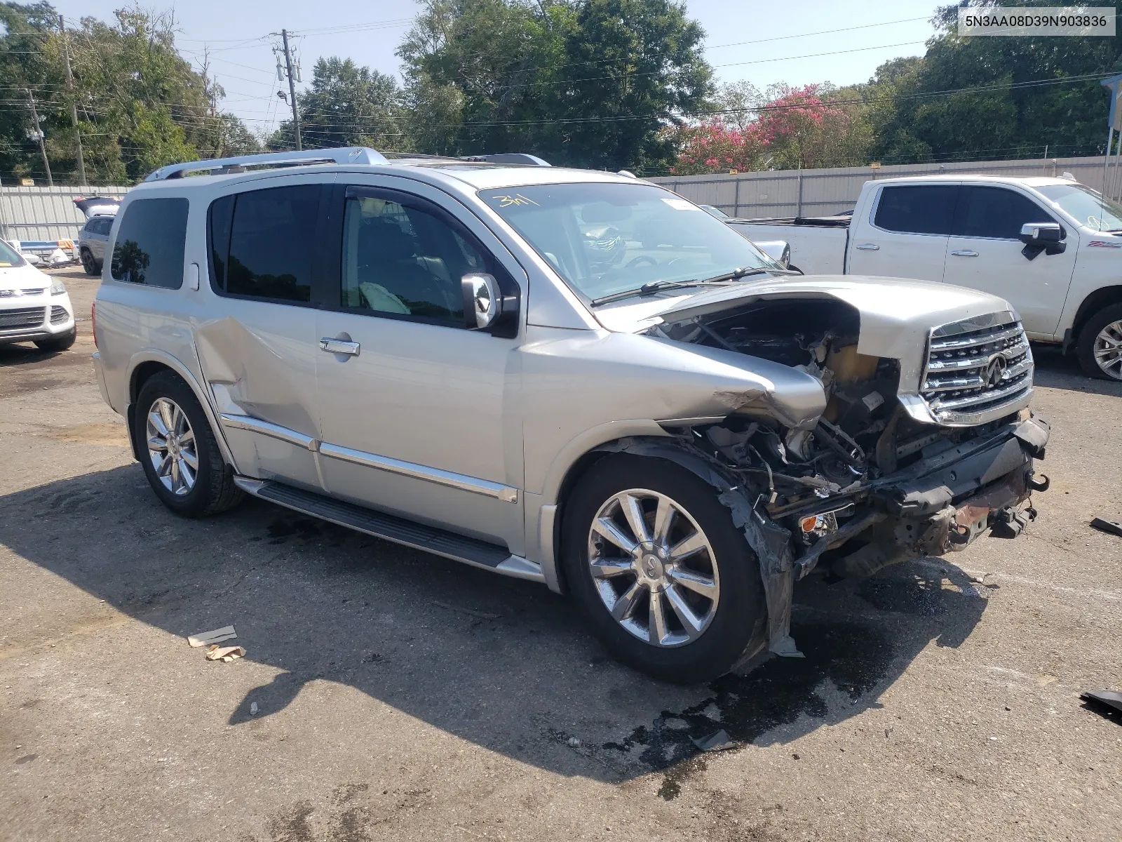 2009 Infiniti Qx56 VIN: 5N3AA08D39N903836 Lot: 67522884