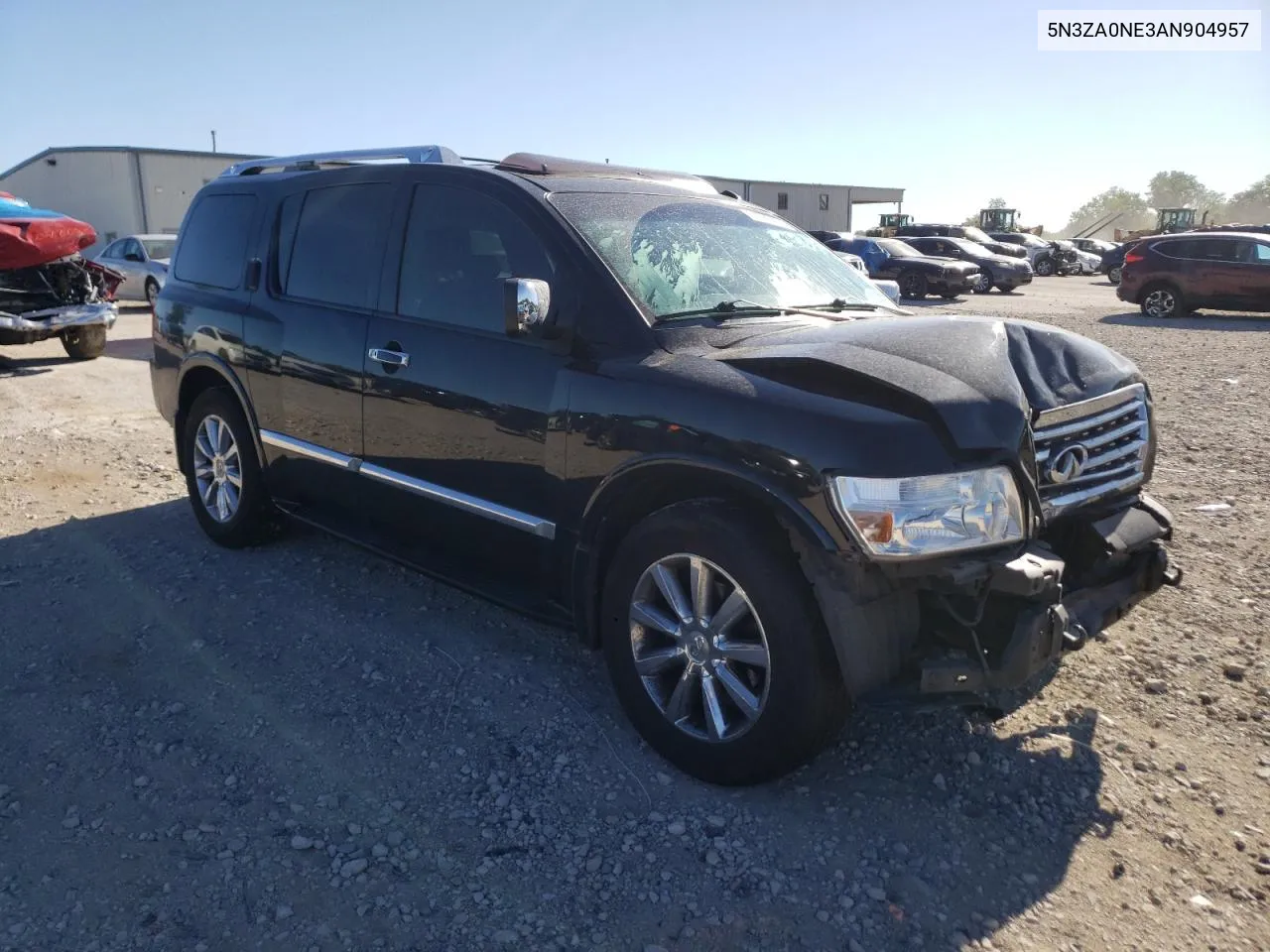 2010 Infiniti Qx56 VIN: 5N3ZA0NE3AN904957 Lot: 57688494