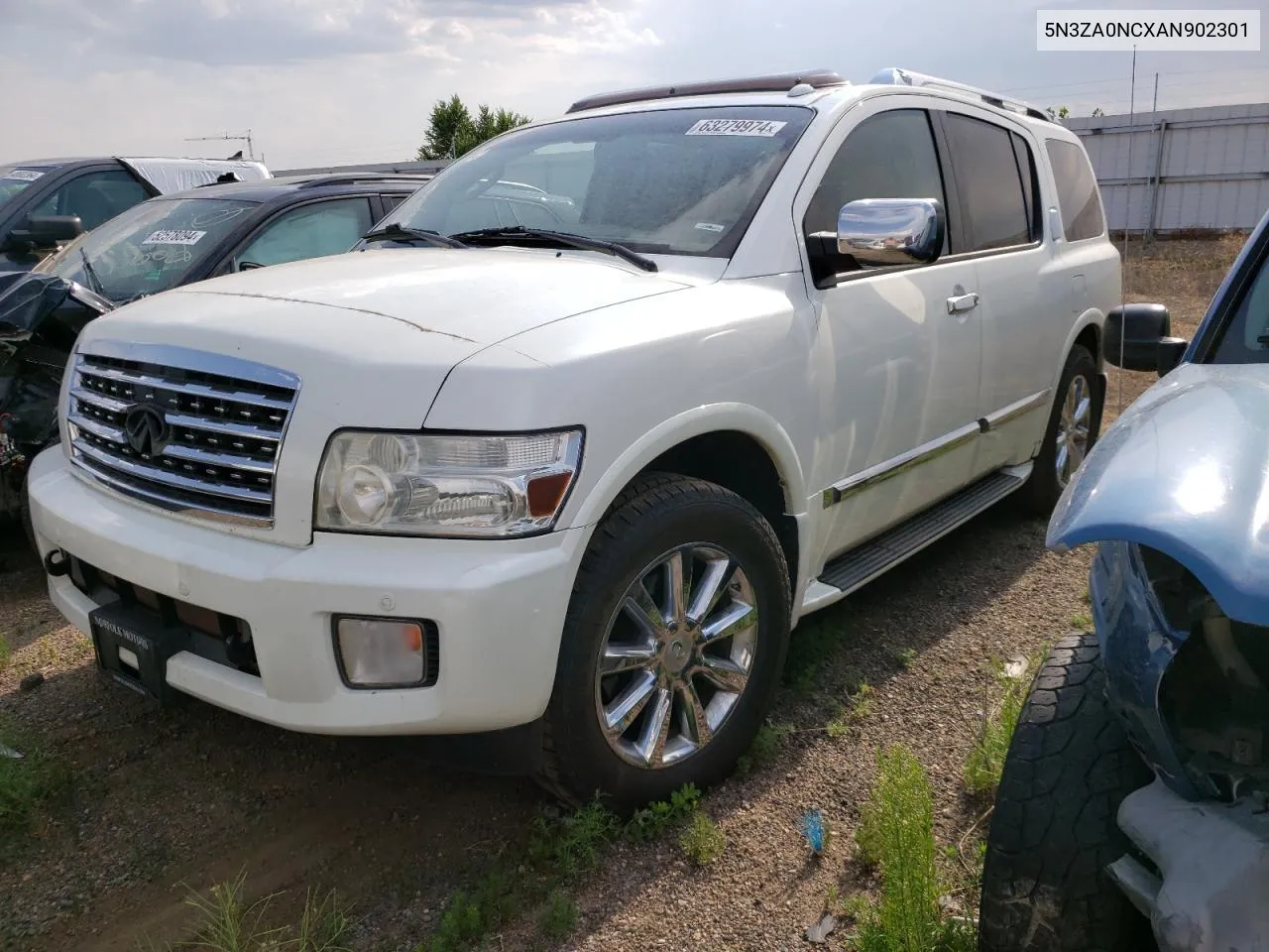 2010 Infiniti Qx56 VIN: 5N3ZA0NCXAN902301 Lot: 63279974