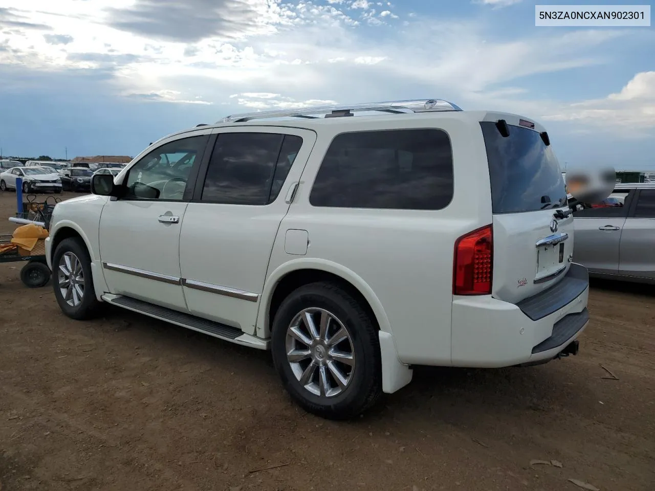 2010 Infiniti Qx56 VIN: 5N3ZA0NCXAN902301 Lot: 63279974