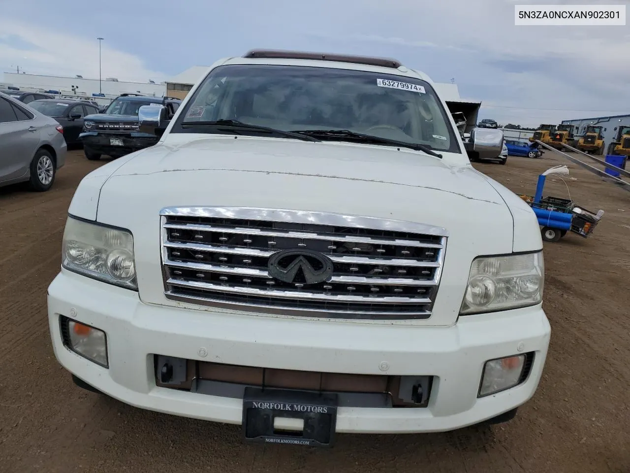 5N3ZA0NCXAN902301 2010 Infiniti Qx56