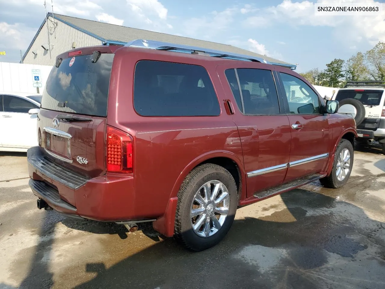 2010 Infiniti Qx56 VIN: 5N3ZA0NE4AN906863 Lot: 69569044