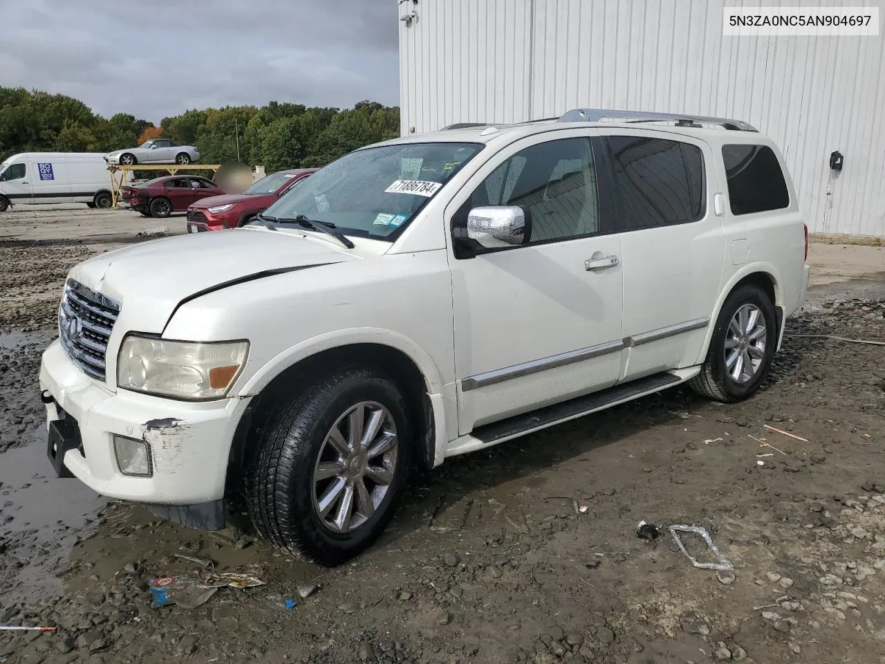 2010 Infiniti Qx56 VIN: 5N3ZA0NC5AN904697 Lot: 71886784