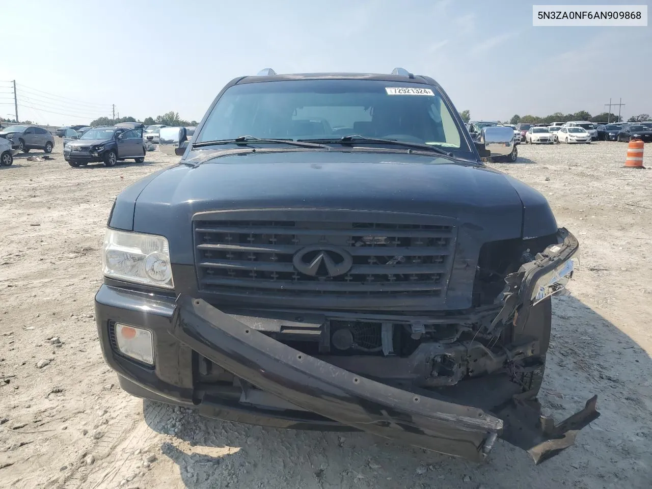 2010 Infiniti Qx56 VIN: 5N3ZA0NF6AN909868 Lot: 72921324