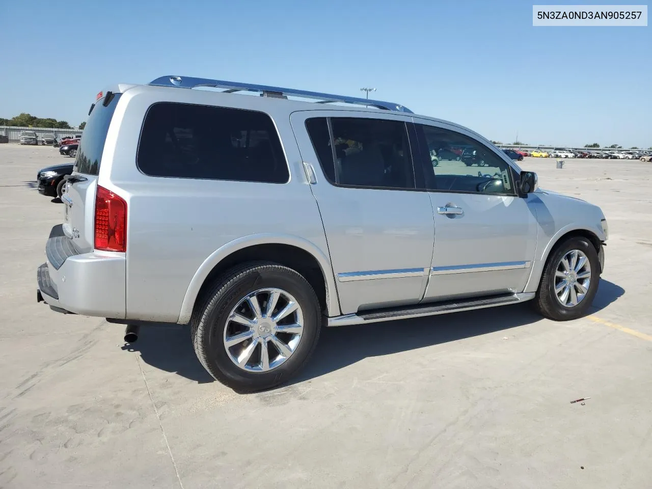 2010 Infiniti Qx56 VIN: 5N3ZA0ND3AN905257 Lot: 74206614