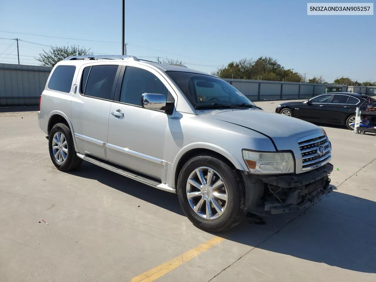 2010 Infiniti Qx56 VIN: 5N3ZA0ND3AN905257 Lot: 74206614