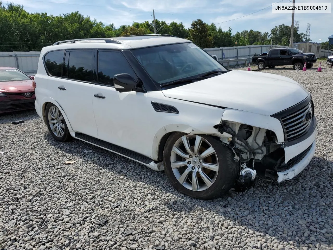 2011 Infiniti Qx56 VIN: JN8AZ2NE1B9004619 Lot: 59404484