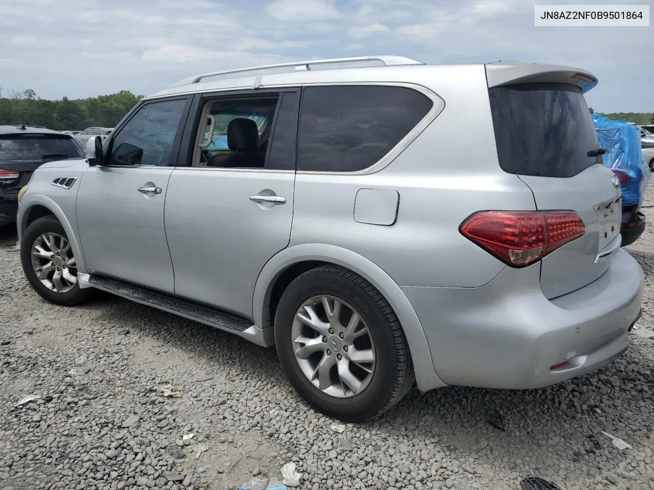 2011 Infiniti Qx56 VIN: JN8AZ2NF0B9501864 Lot: 63815714