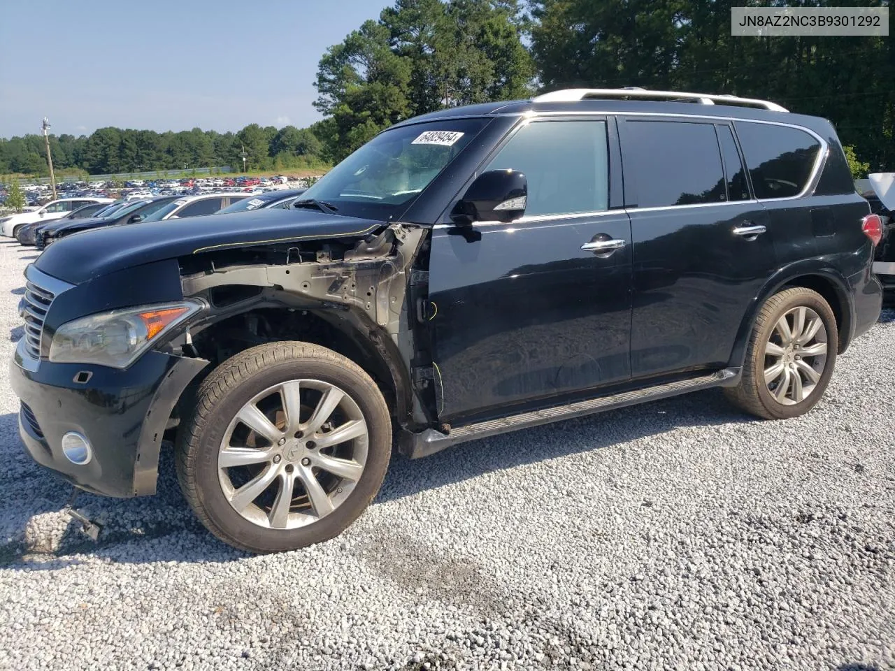 2011 Infiniti Qx56 VIN: JN8AZ2NC3B9301292 Lot: 64829454