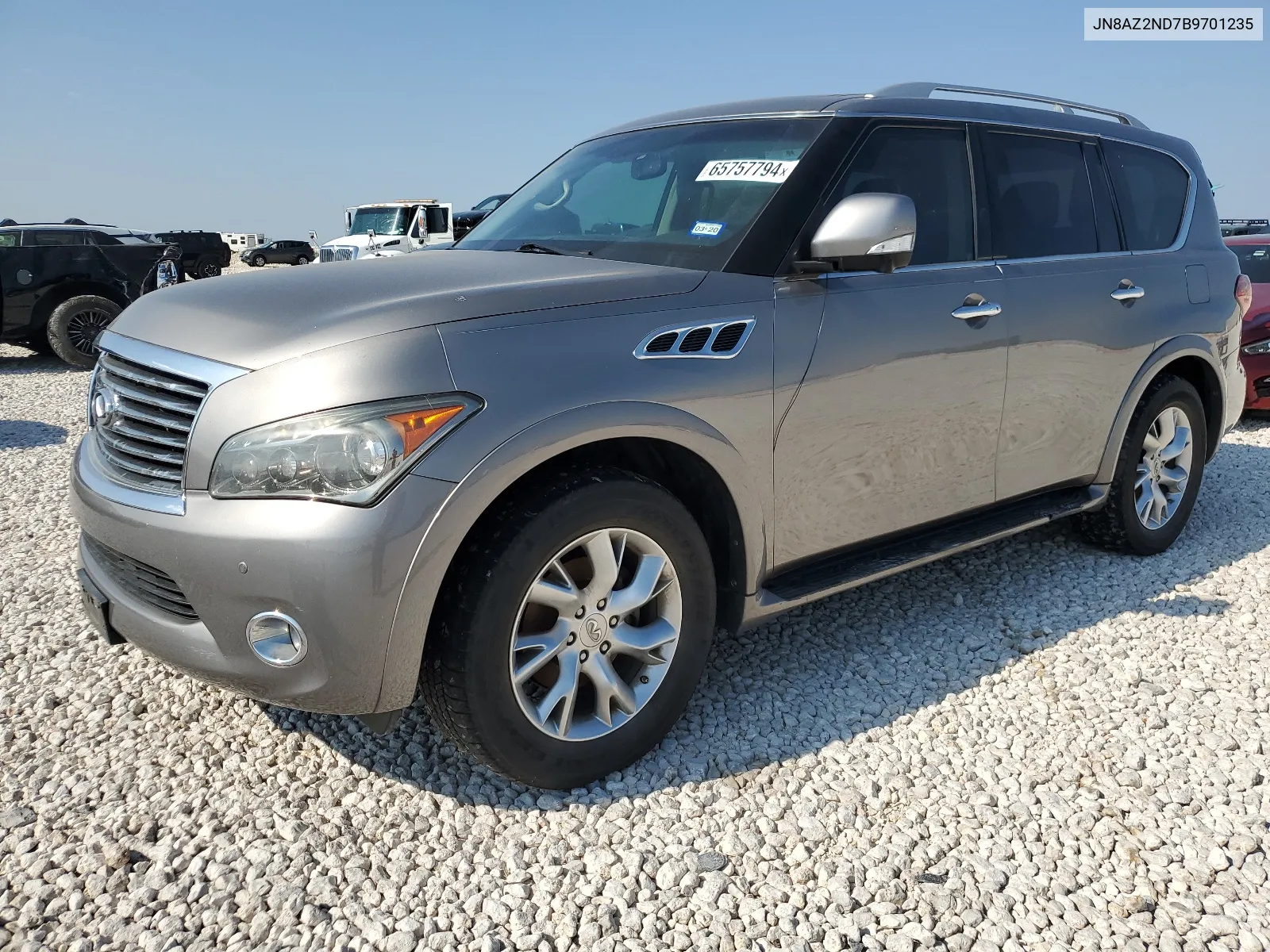 2011 Infiniti Qx56 VIN: JN8AZ2ND7B9701235 Lot: 65757794