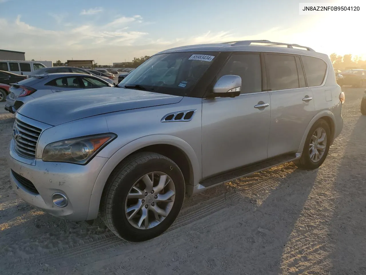 2011 Infiniti Qx56 VIN: JN8AZ2NF0B9504120 Lot: 65983434