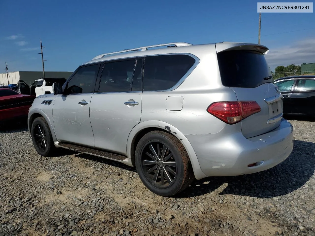 2011 Infiniti Qx56 VIN: JN8AZ2NC9B9301281 Lot: 68736374