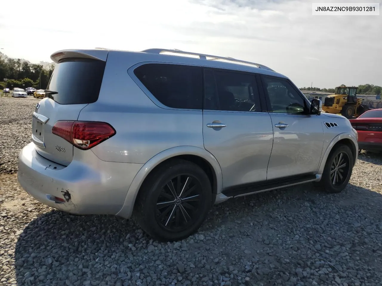 2011 Infiniti Qx56 VIN: JN8AZ2NC9B9301281 Lot: 68736374