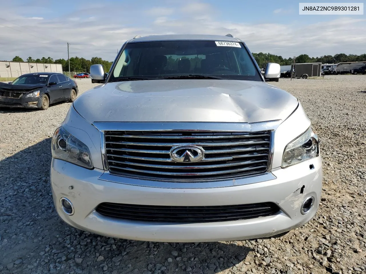 2011 Infiniti Qx56 VIN: JN8AZ2NC9B9301281 Lot: 68736374