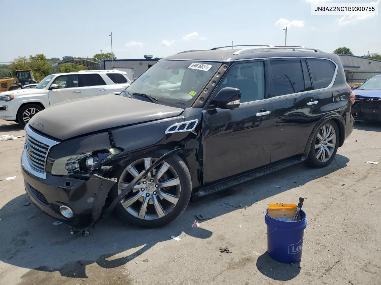 2011 Infiniti Qx56 VIN: JN8AZ2NC1B9300755 Lot: 69016034