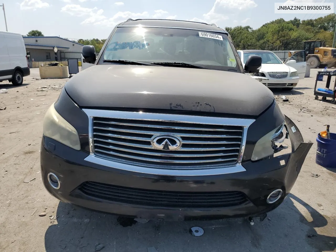 2011 Infiniti Qx56 VIN: JN8AZ2NC1B9300755 Lot: 69016034