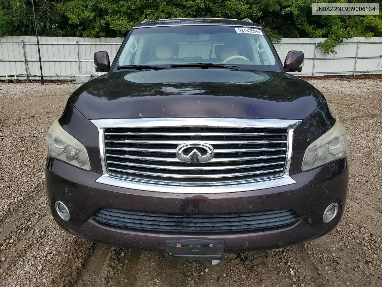 2011 Infiniti Qx56 VIN: JN8AZ2NE9B9006134 Lot: 69789604