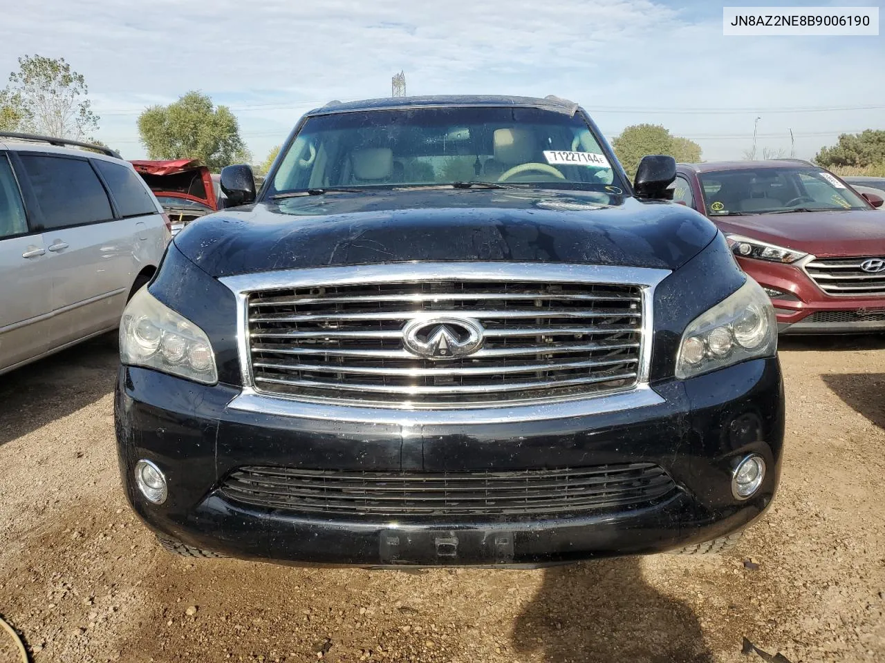 2011 Infiniti Qx56 VIN: JN8AZ2NE8B9006190 Lot: 71227144