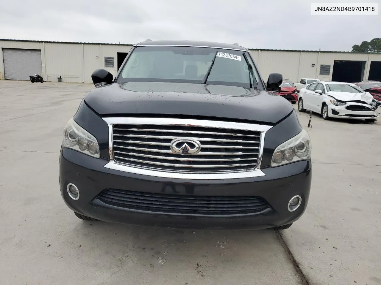 2011 Infiniti Qx56 VIN: JN8AZ2ND4B9701418 Lot: 71287634