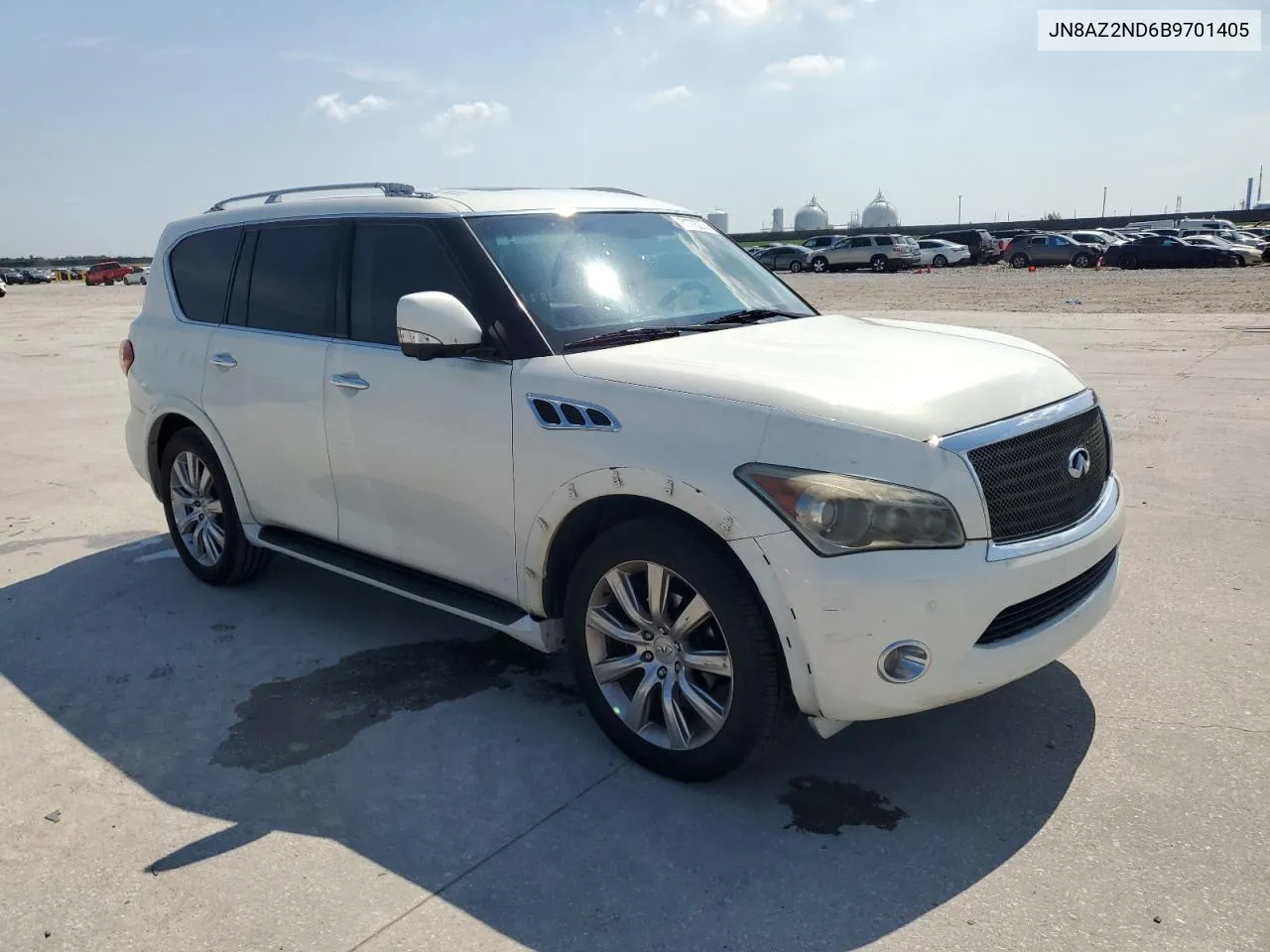 2011 Infiniti Qx56 VIN: JN8AZ2ND6B9701405 Lot: 71775274