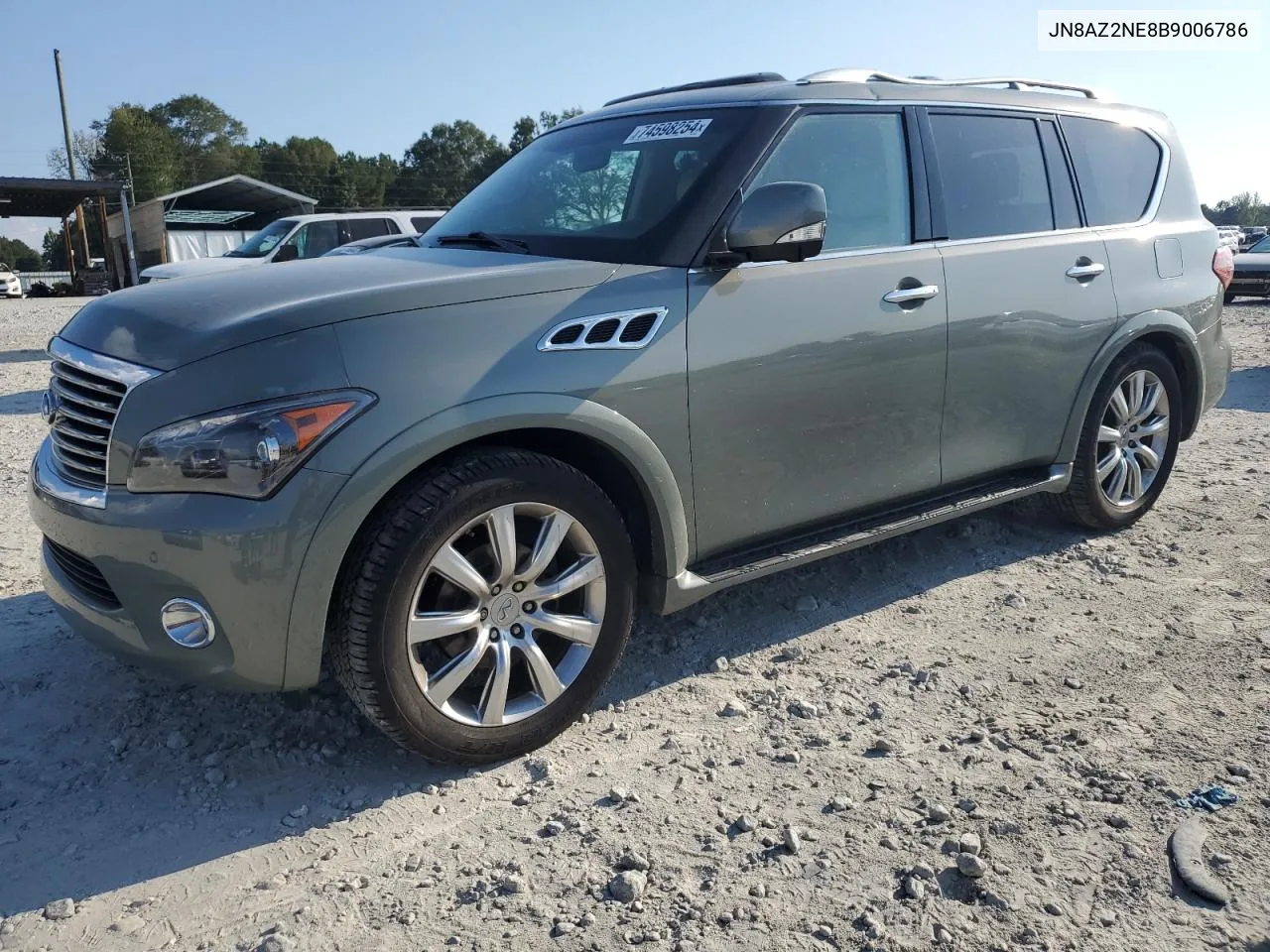 2011 Infiniti Qx56 VIN: JN8AZ2NE8B9006786 Lot: 74598254