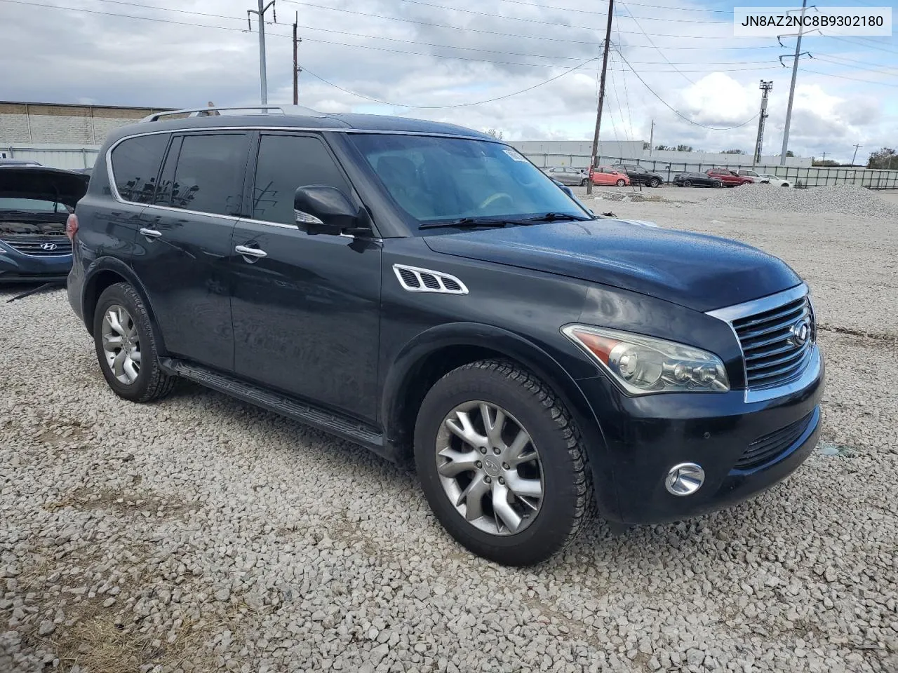 2011 Infiniti Qx56 VIN: JN8AZ2NC8B9302180 Lot: 76001744