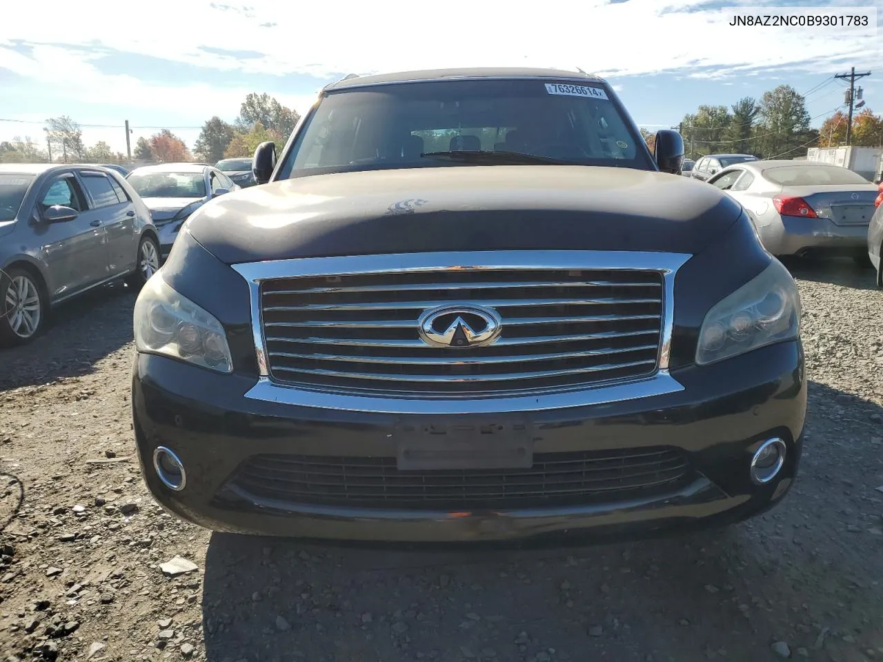 2011 Infiniti Qx56 VIN: JN8AZ2NC0B9301783 Lot: 76326614