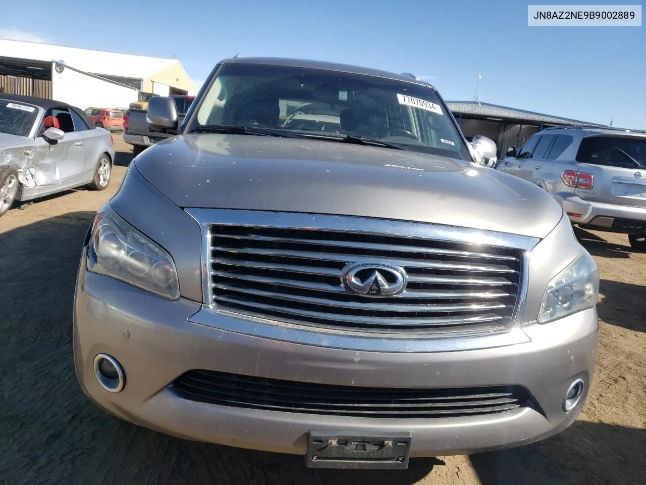 2011 Infiniti Qx56 VIN: JN8AZ2NE9B9002889 Lot: 77070934