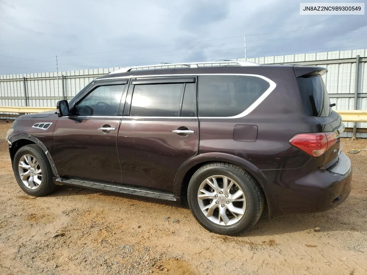 2011 Infiniti Qx56 VIN: JN8AZ2NC9B9300549 Lot: 78517854