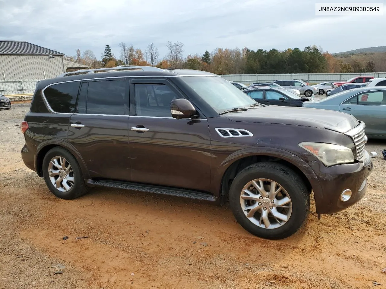 2011 Infiniti Qx56 VIN: JN8AZ2NC9B9300549 Lot: 78517854