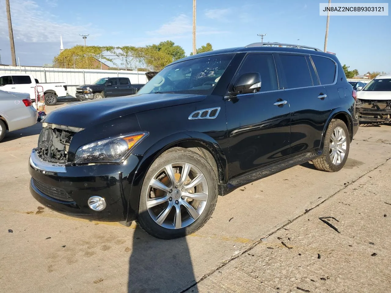 2011 Infiniti Qx56 VIN: JN8AZ2NC8B9303121 Lot: 79643554