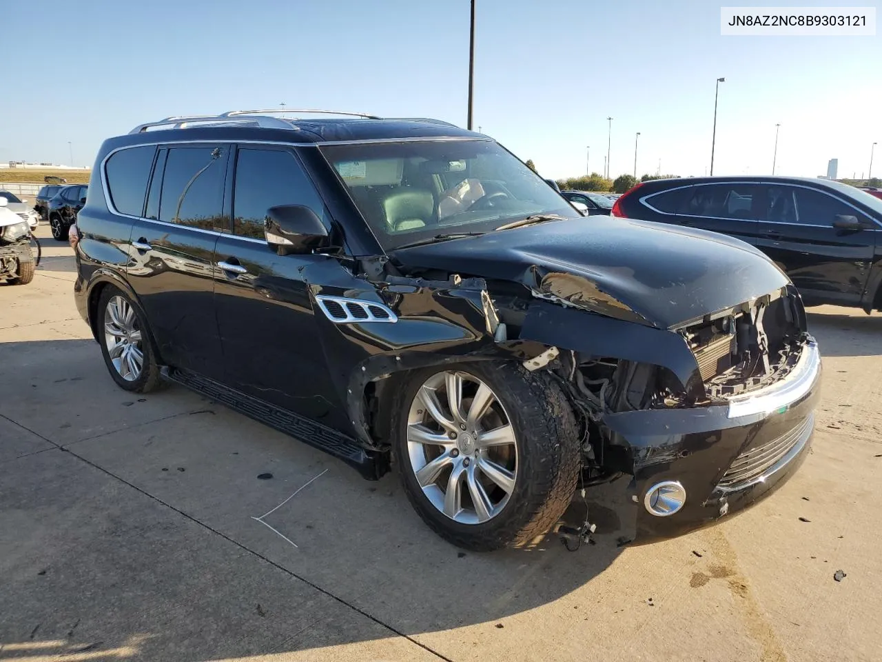 2011 Infiniti Qx56 VIN: JN8AZ2NC8B9303121 Lot: 79643554