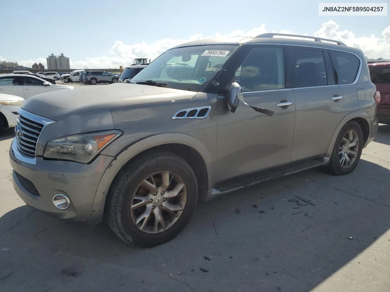 2011 Infiniti Qx56 VIN: JN8AZ2NF5B9504257 Lot: 79693794