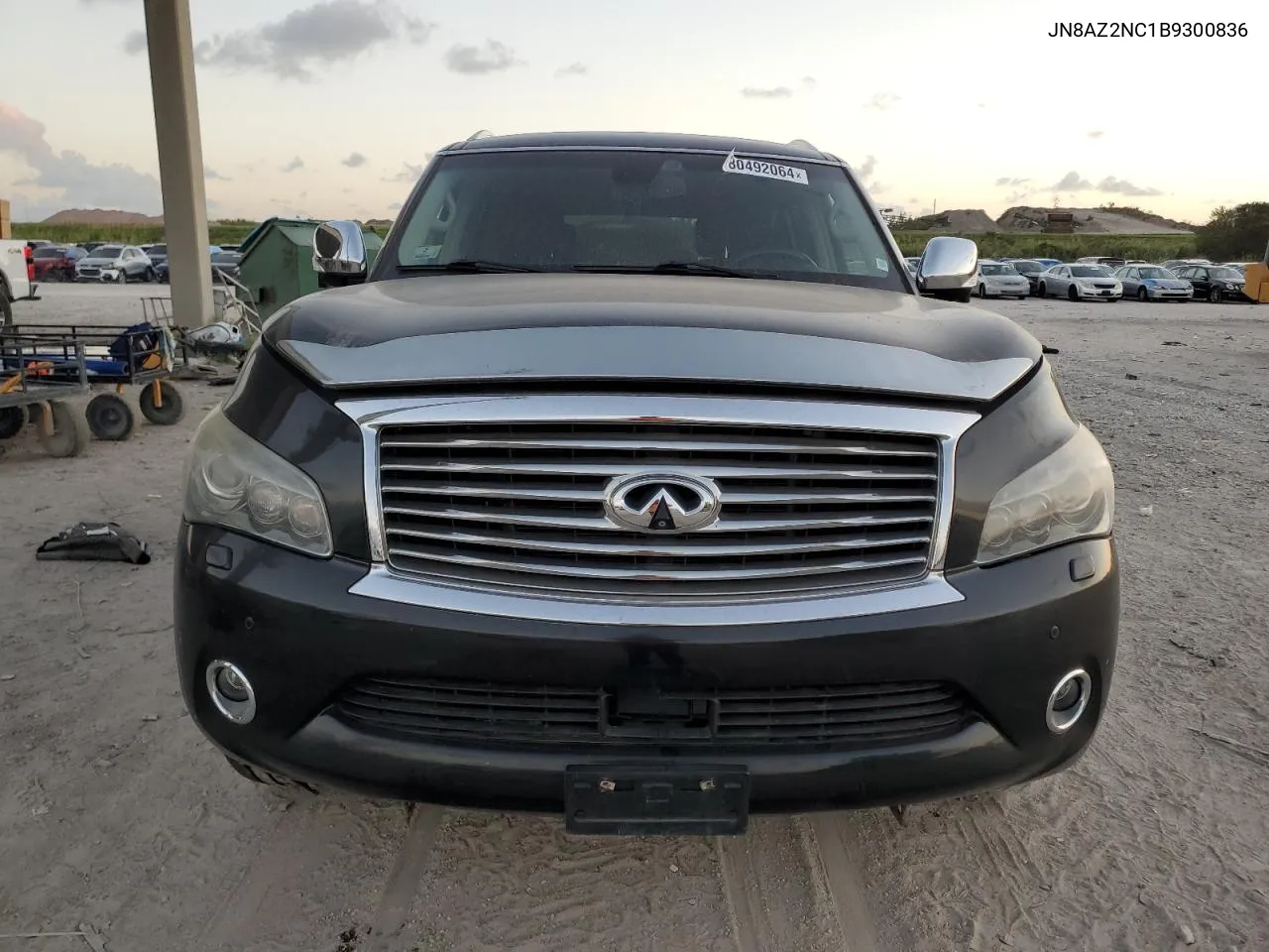 2011 Infiniti Qx56 VIN: JN8AZ2NC1B9300836 Lot: 80492064